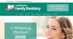 Desktop Screenshot of bowmanvillefamilydental.com